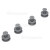 Whirlpool Roulettes De Panier Sup&eacute;rieur De Lave-Vaisselle (Lot