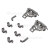 Bosch Neff Siemens Kit De Supports De Panier Inf&eacute;rieur Lave-Vaisselle