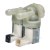 BuySpares Approved part Cold Water Double Inlet Solenoid Valve : 180Deg. With 12 Bore Outlets & Protected (Push) Connectors