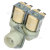 Samsung Cold Water Double Solenoid Inlet Valve : 180Deg. 12 Bore Outlets