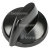 Whirlpool Hob Hotplate Control Knob - Black