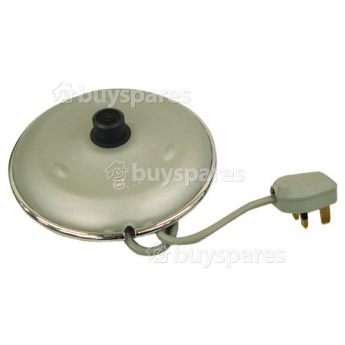 Kenwood Powerbase Assembly -silver/chrome Trim -3KW -13A Plug