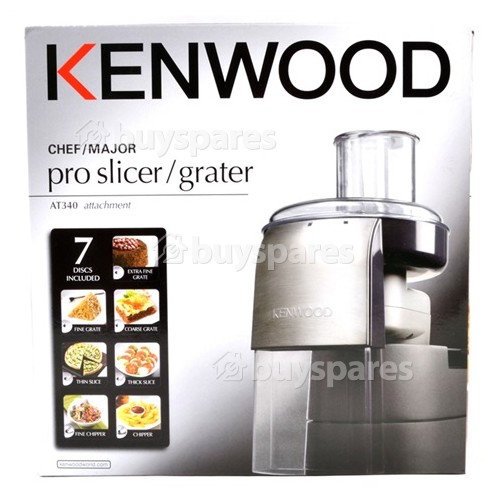 Kenwood AT340 Slicer Shredder Attachment Guide 