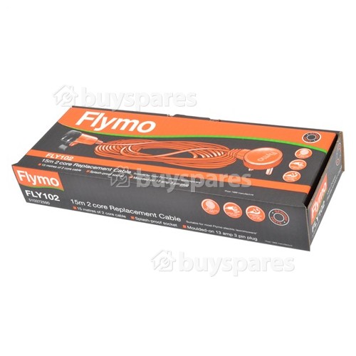 Flymo 15m Mains Power Cable (UK Plug) BuySpares