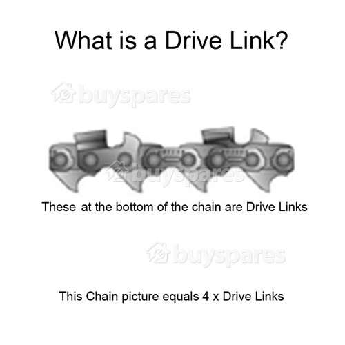 Hurricane CH055 40cm (16") 55 Drive Link Chainsaw Chain