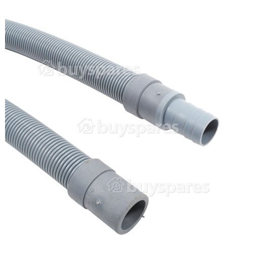 2.5m Drain Hose - Straight Extension 19mm Internal Stepped Connector To 19mm External