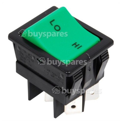 Numatic Henry Green Rocker Hi/Lo Switch : 4 Tag