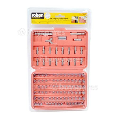 Rolson All Purpose Screwdriver Bit Set