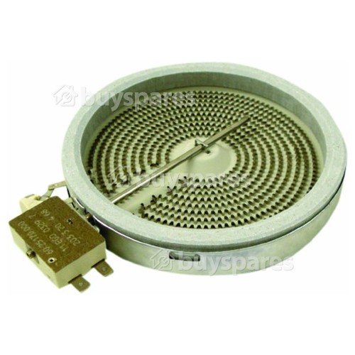 ATAG Ceramic Hotplate Element Single : EGO 60.25170.000 1200W 140mm