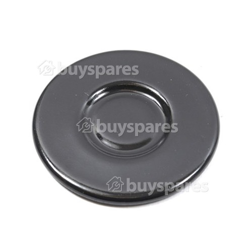 Domoline Burner Cover SOMI-2 Small - Black Polish 55mm Outer Dia.