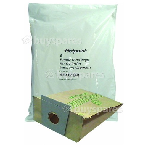 Hotpoint 3390B Dust Bag (Pack Of 5)