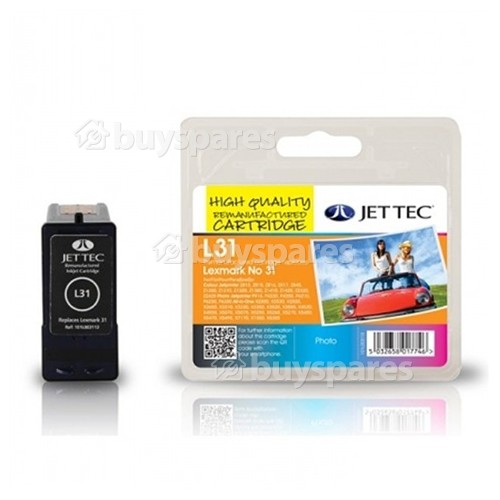 Jettec Remanufactured Lexmark No 31 Photo Ink Cartridge - (18C0031)