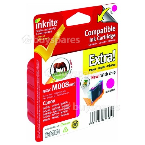 Inkrite MP610 Compatible Canon CLI-8M Magenta Ink Cartridge