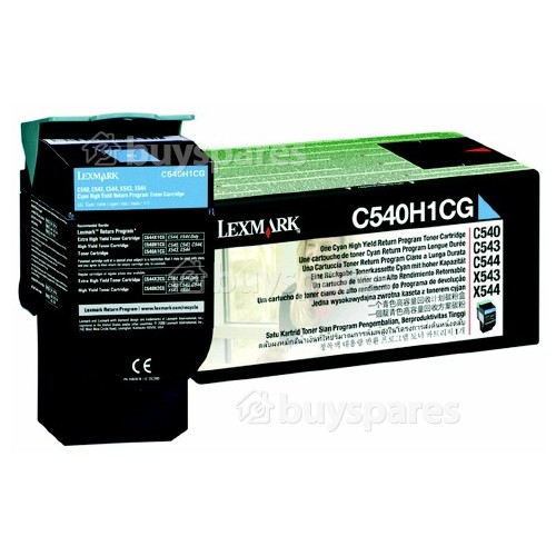 Lexmark Genuine C540H1CG Cyan Toner Cartridge