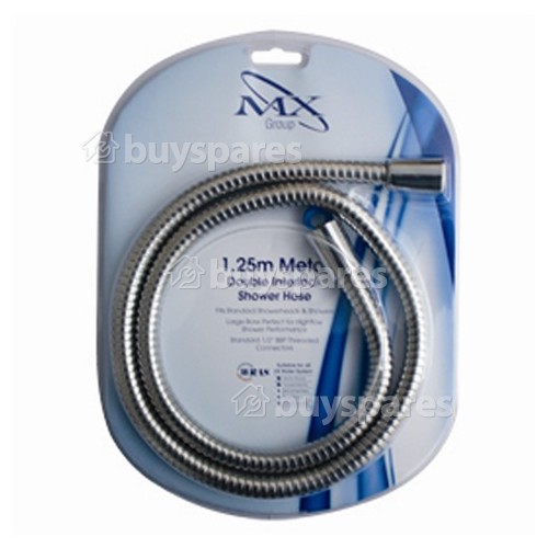 Stainless Steel Shower Hose - 1.25M