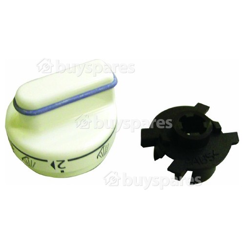 Bauknecht GSF3040WS Knob:Selection-white D/w 3 Programs GSF240 2140 2142 3040 3042 3410 GSI2342 3342 GS2240 2242