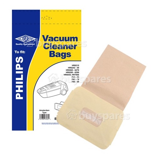 Philips HR6252 Amsterdam Dust Bag (Pack Of 5) - BAG29