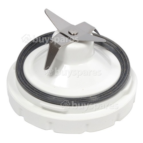 Lames Et Socle Blanc Du Bol De Blender Mixeur Kenwood