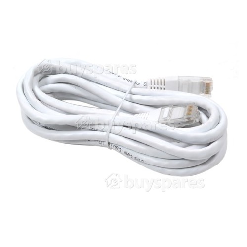 CAT6 RJ45 Patch Lead: White: 3M