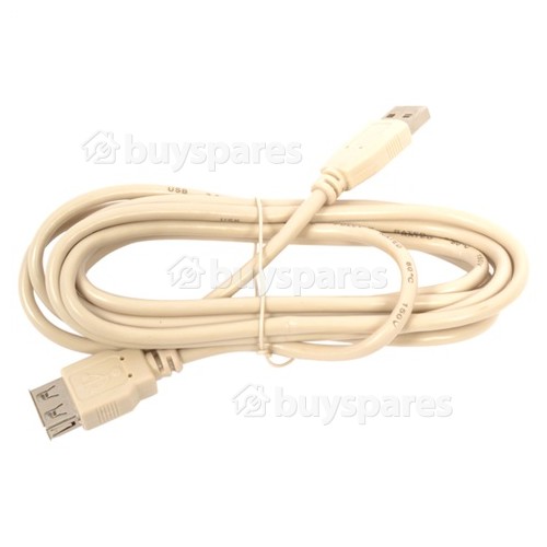 Cable & Connectors 2m USB Extension Cable