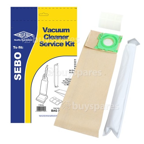 Kit D'entretien Pour Aspirateur - 5094ER Automatique X Sacs Et Filtres Sebo