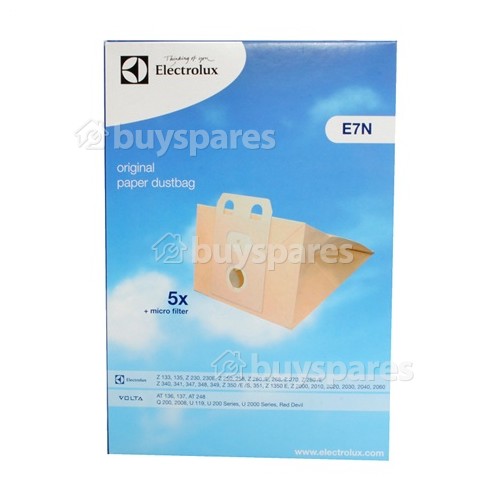 Electrolux E7N Dust Bag (Pack Of 5)