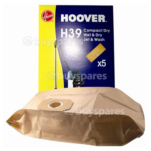 Hoover BD S2040011 H39 Paper Bags (Pack Of 5)