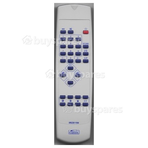 Classic 20 J 20 IRC81194 Remote Control