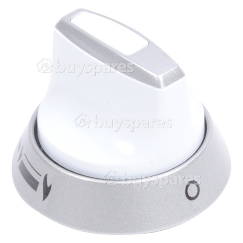 Indesit Hob Burner Control Knob - White