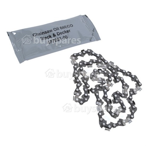 Black & Decker DN402 35cm (14") 49 Drive Link Replacement Chrome Chain