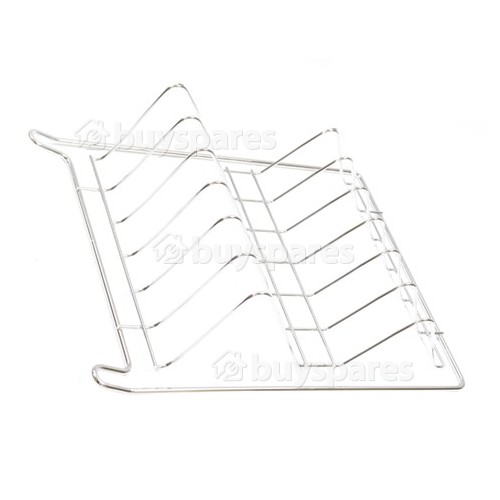 Falcon 210 GEOT ST ST/BRASS DF/PROPANE (6513) Right Hand Plate Rack