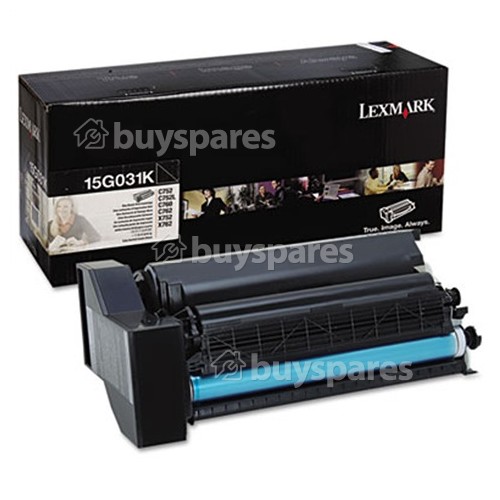 Lexmark Original 15G031K Tonerkassette Schwarz