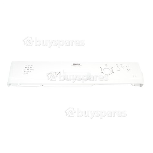 Zanussi Control Panel Fascia - White