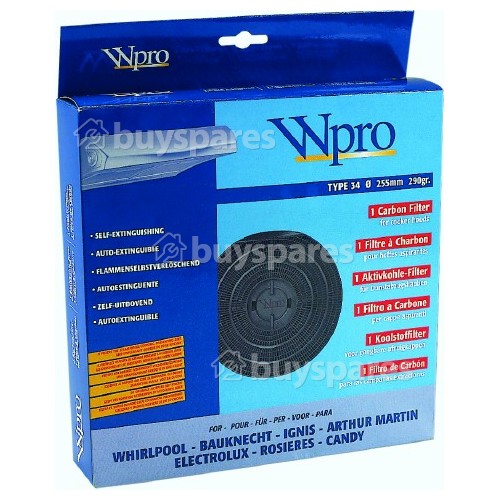 Whirlpool AKG 958 GY Use PHS481948048123 Carbon Filter