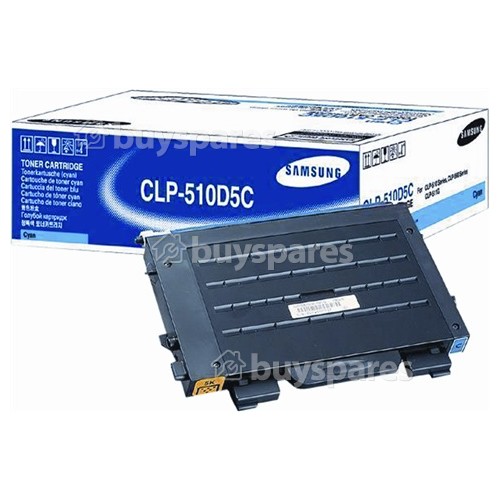 Samsung Genuine CLP510D5C Cyan High Yield Toner Cartridge