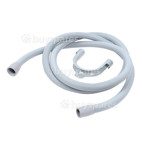 Bush 2.5m Universal Drain Hose (Straight Ends) 22mm / 29mm, Internal Dia.s'