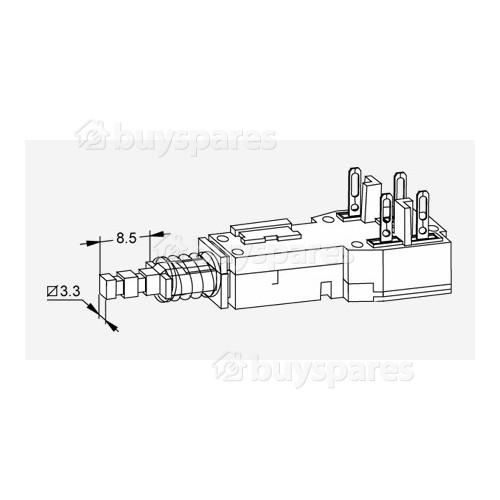 Obsolete MS135 Mains Switch Konig