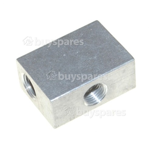 AGA 3 Way Inlet Block