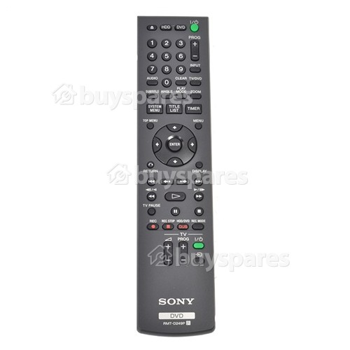 Sony RMT-D249P DVD Recorder Remote Control