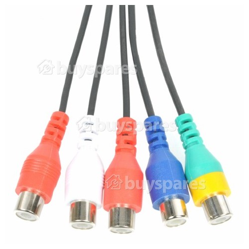 ❤️ euro conector cable alargador video tv dvd r - Compra venta en  todocoleccion