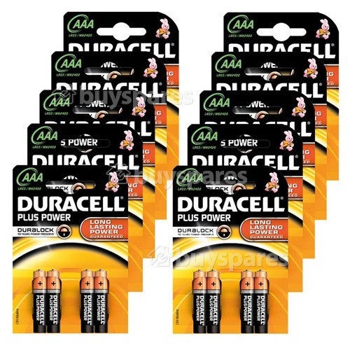 Paquete de 4 pilas Duracell AAA alcalina