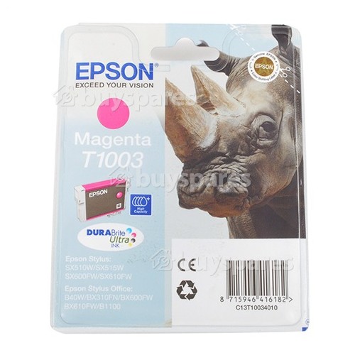 Epson Original T1003 Tintenpatrone Magenta