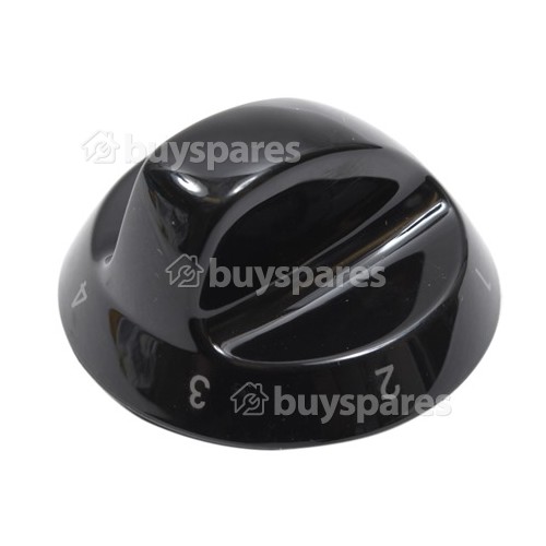 Zanussi Hob Control Knob - Black