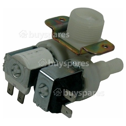 Electrolux Group Washing Machine Double Solenoid Inlet Valve - Cold Water : 90Deg.