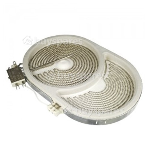 Junker Ceramic Hotplate Element Dual 1600/800 Watt - EGO 10.57413.688