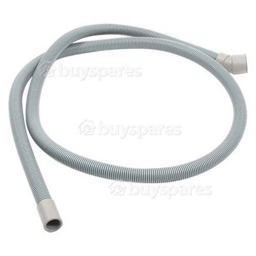 Silverline 2mtr. Drain Hose 17mm End With Slight Angle End 30mm, Internal Dia.s'