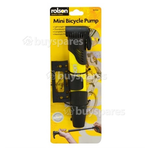 Rolson Mini Bicycle Hand Tyre Air Pump