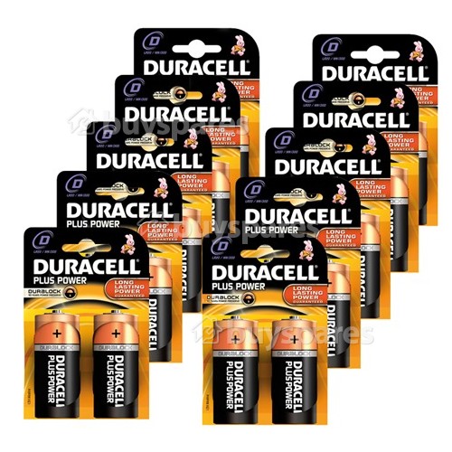 Piles Alcalines Duracell + LR20 Duracell