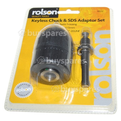 Rolson Keyless Chuck Complete With Adaptor