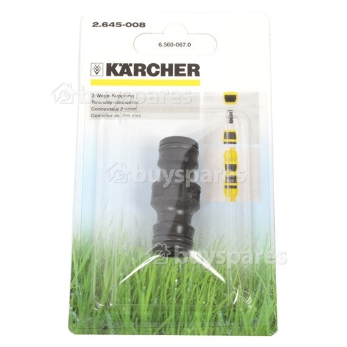 Karcher TwoWay Garden Hose Connector BuySpares